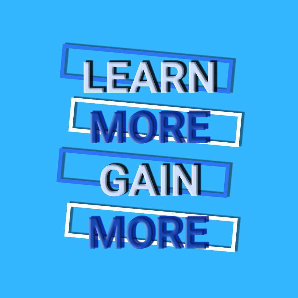 Learn More Gain More Banner - Job Skills Training